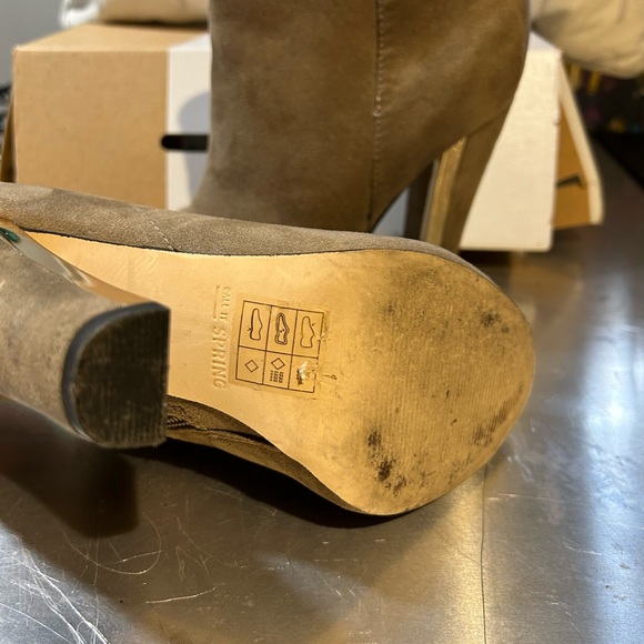 Spring collection booties suede 6.5 US - Picture 4 of 6